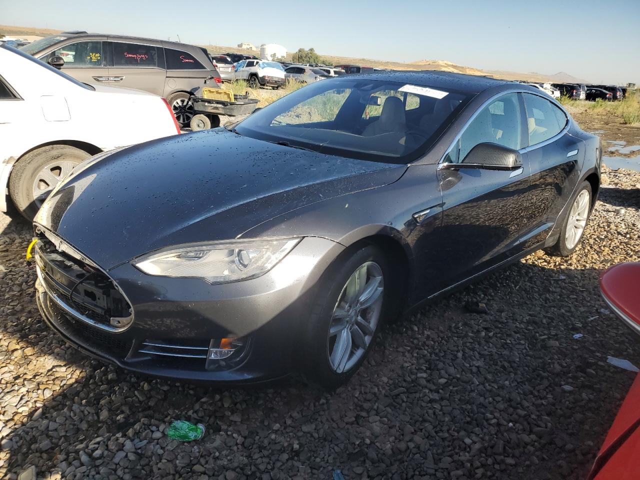 VIN 5YJSA1S27FF094270 2015 TESLA MODEL S no.1