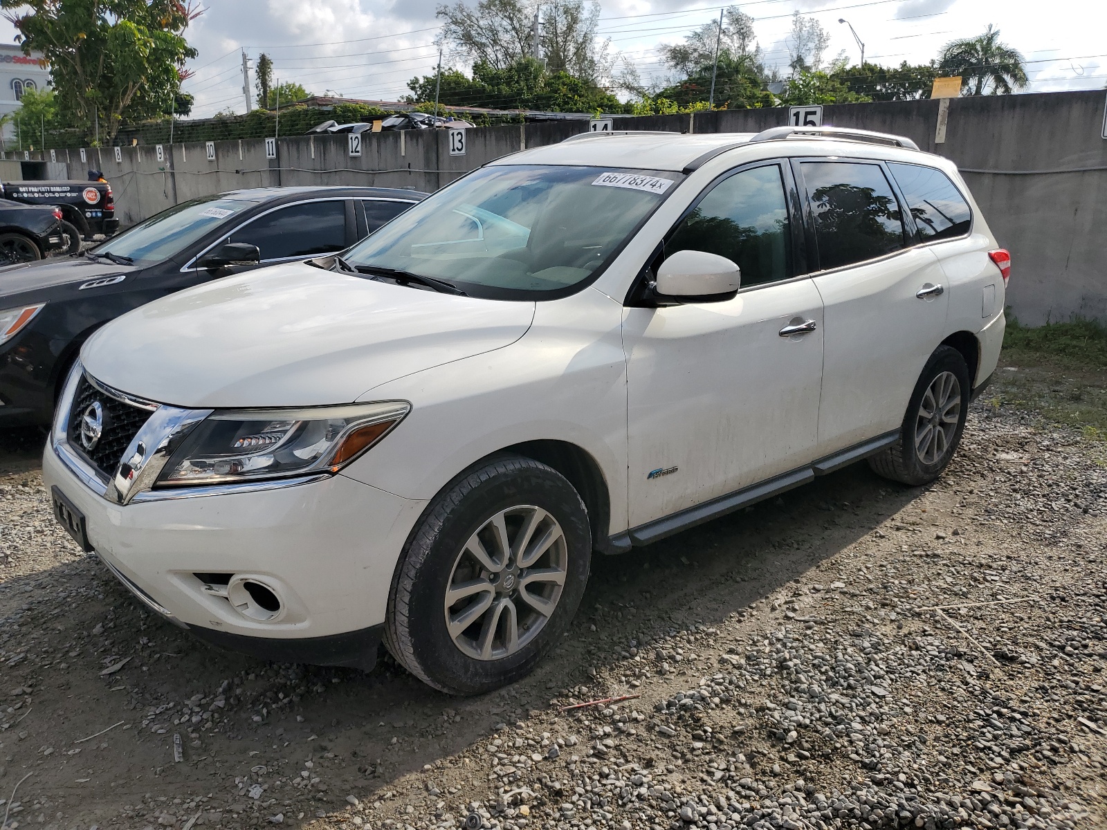 5N1CR2MM0EC630386 2014 Nissan Pathfinder Sv Hybrid