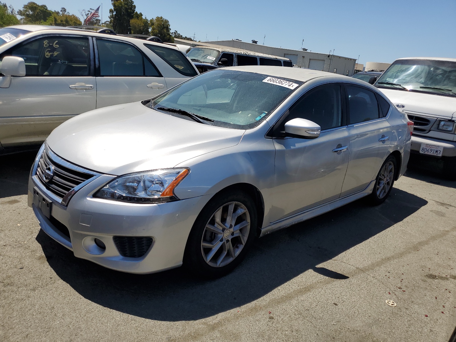 2015 Nissan Sentra S vin: 3N1AB7AP8FY369595