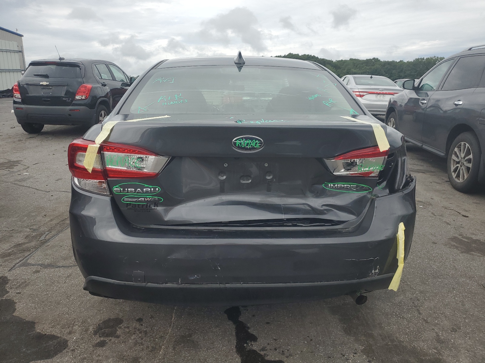 4S3GKAC6XK3603876 2019 Subaru Impreza Premium