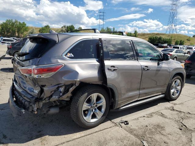  TOYOTA HIGHLANDER 2016 Серый