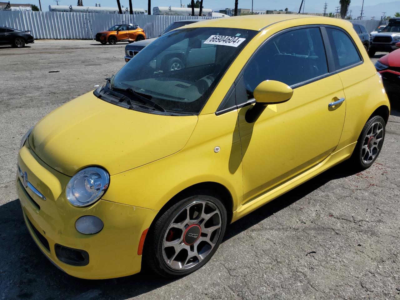 2013 Fiat 500 Sport VIN: 3C3CFFBR0DT543923 Lot: 66904604