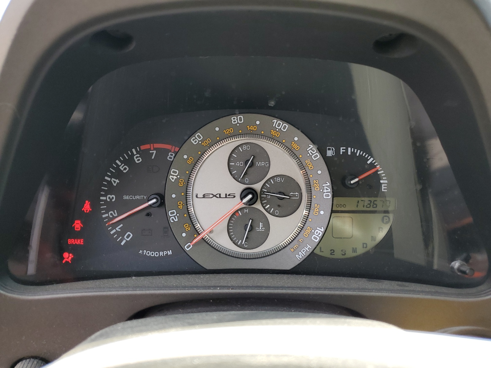 JTHBD182410003833 2001 Lexus Is 300