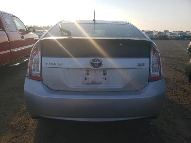  TOYOTA PRIUS 2012 Сріблястий