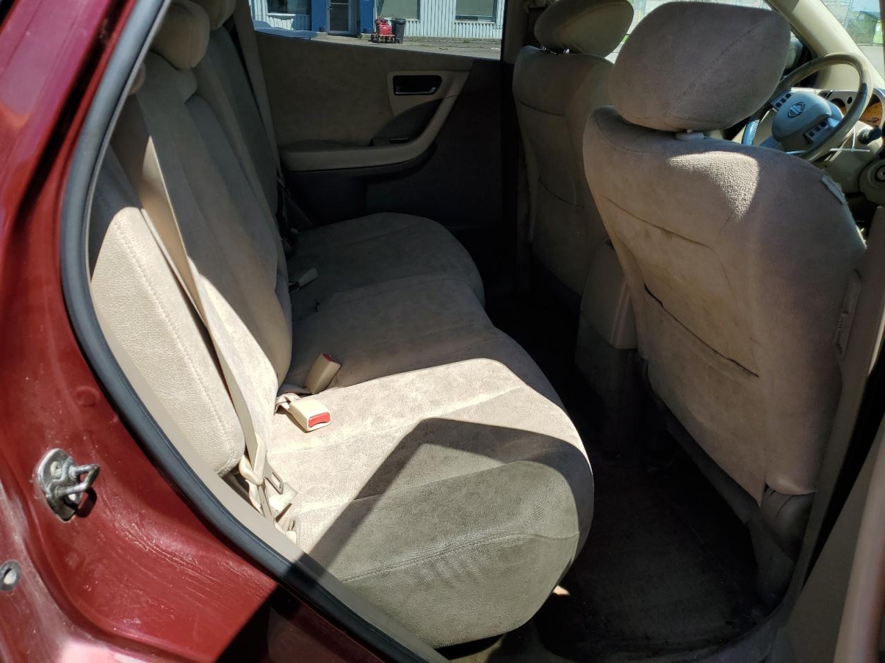 2005 Nissan Murano Sl VIN: JN8AZ08W75W433553 Lot: 64780934