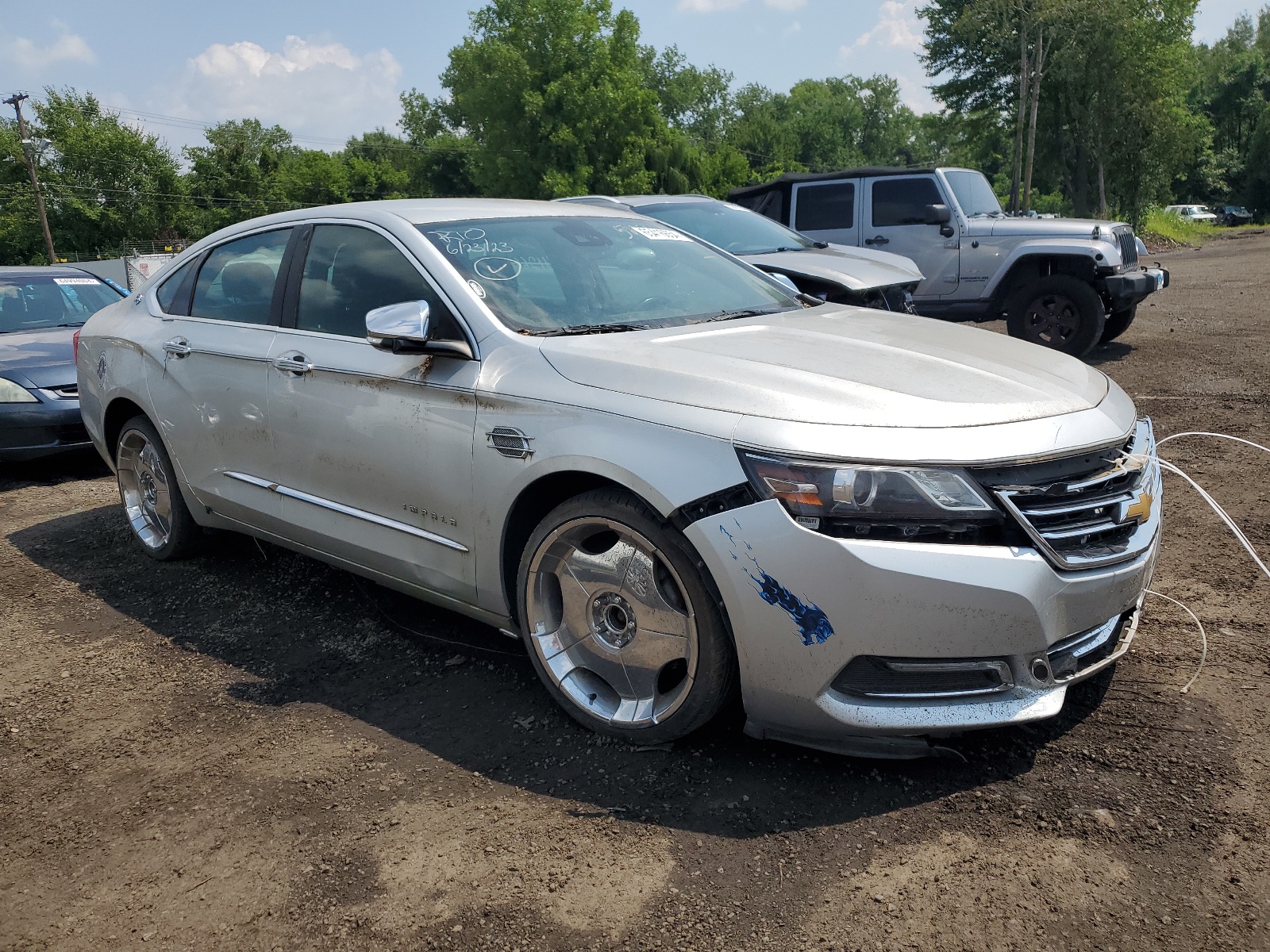 2016 Chevrolet Impala Ltz vin: 1G1145S37GU115686