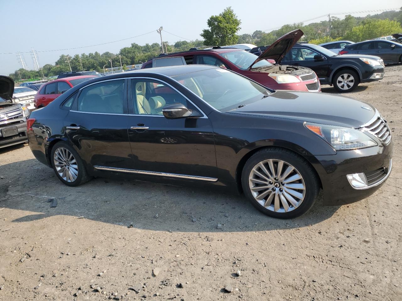 2014 Hyundai Equus Signature VIN: KMHGH4JH9EU086844 Lot: 65450374