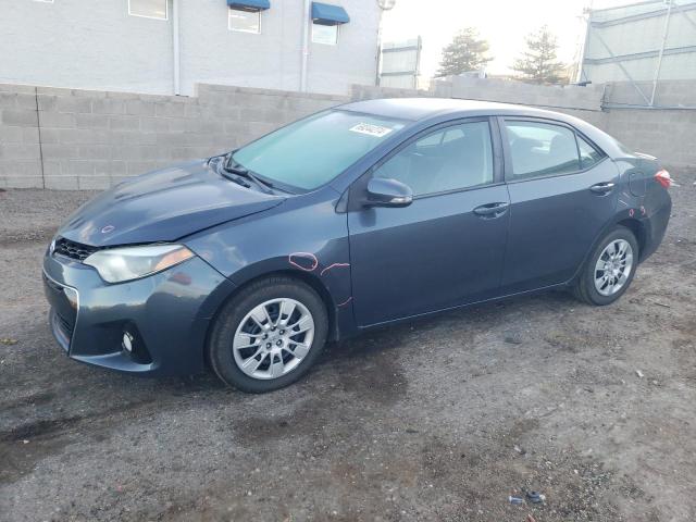 Sedans TOYOTA COROLLA 2015 Szary