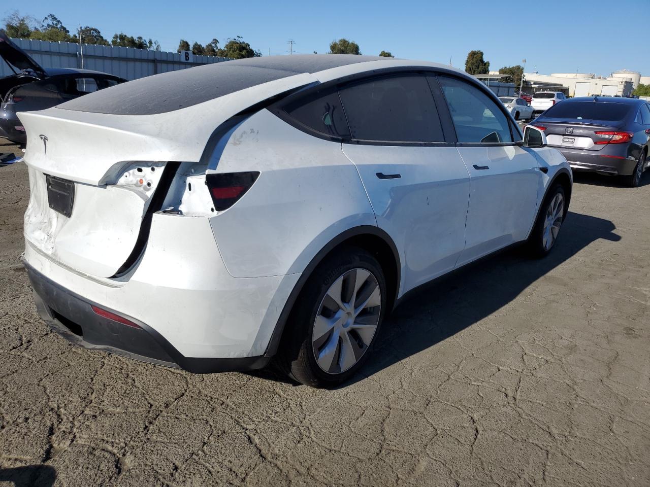 VIN 7SAYGDED8PF959565 2023 TESLA MODEL Y no.3