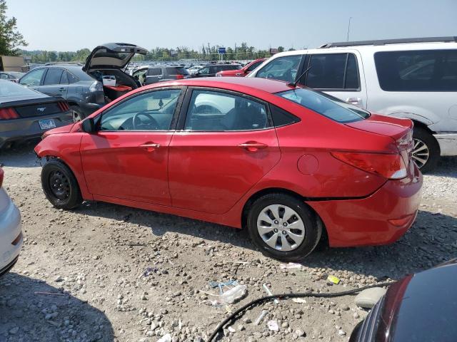  HYUNDAI ACCENT 2017 Czerwony