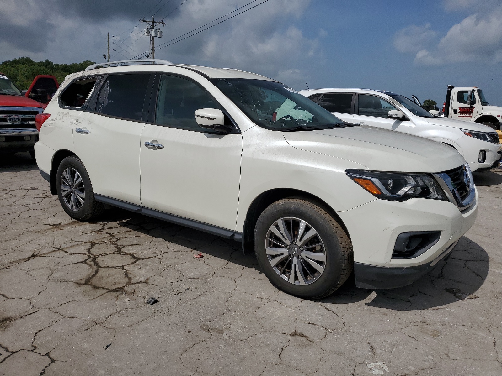 2018 Nissan Pathfinder S vin: 5N1DR2MN8JC675521