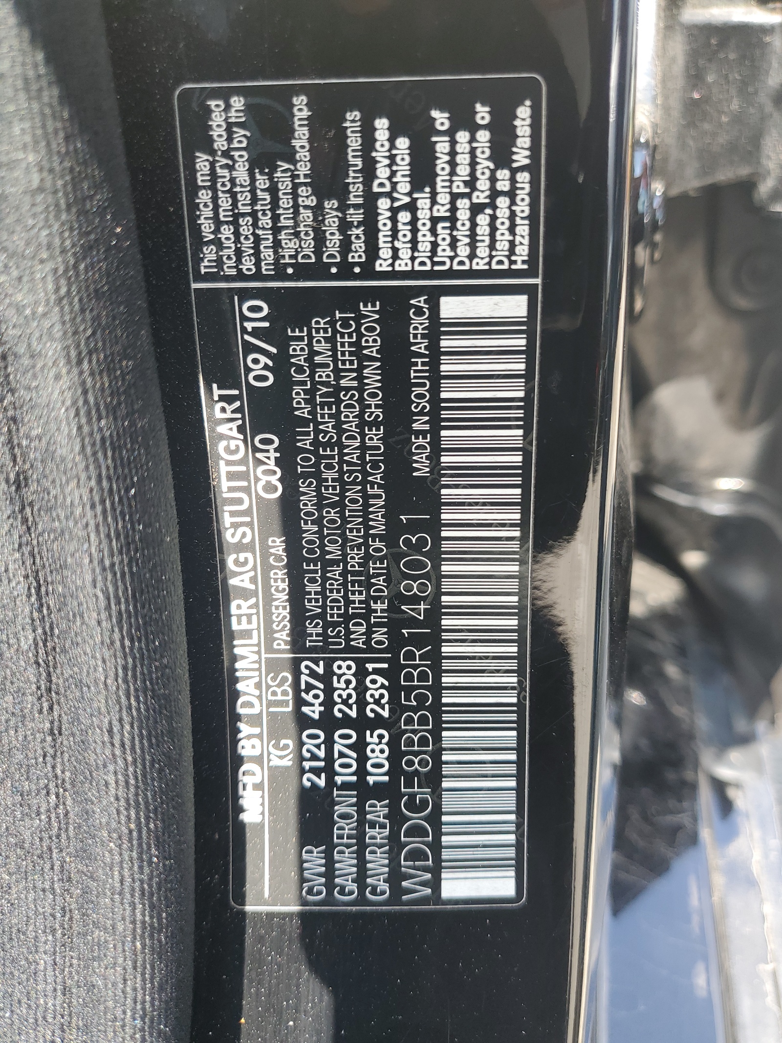 WDDGF8BB5BR148031 2011 Mercedes-Benz C 300 4Matic