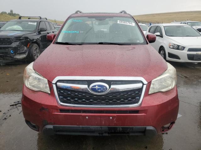  SUBARU FORESTER 2016 Бордовий