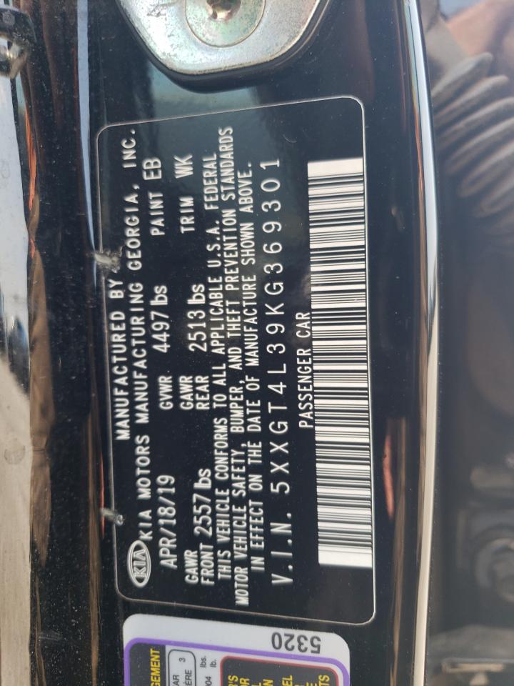 2019 Kia Optima Lx VIN: 5XXGT4L39KG369301 Lot: 65000934