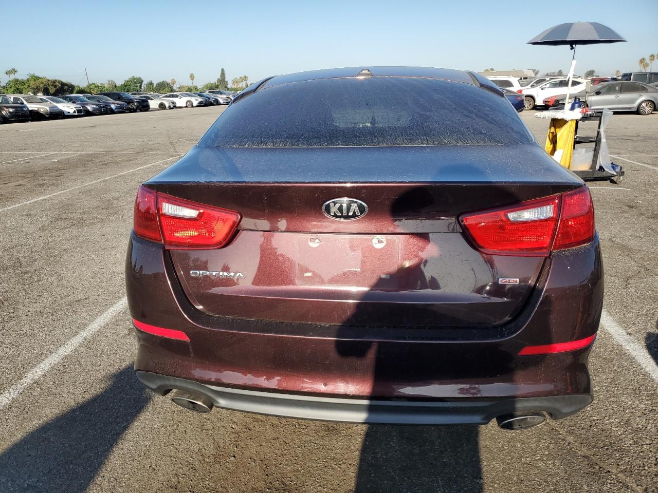 5XXGM4A7XFG411676 2015 Kia Optima Lx