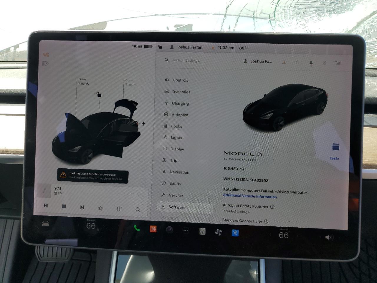 5YJ3E1EA1KF482892 2019 Tesla Model 3