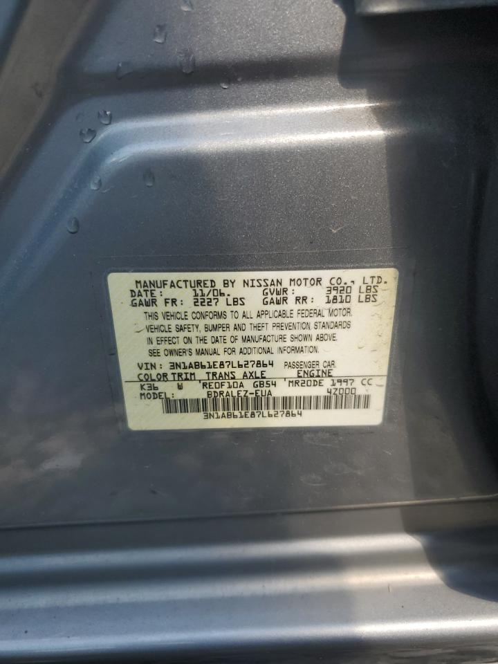 3N1AB61E87L627864 2007 Nissan Sentra 2.0