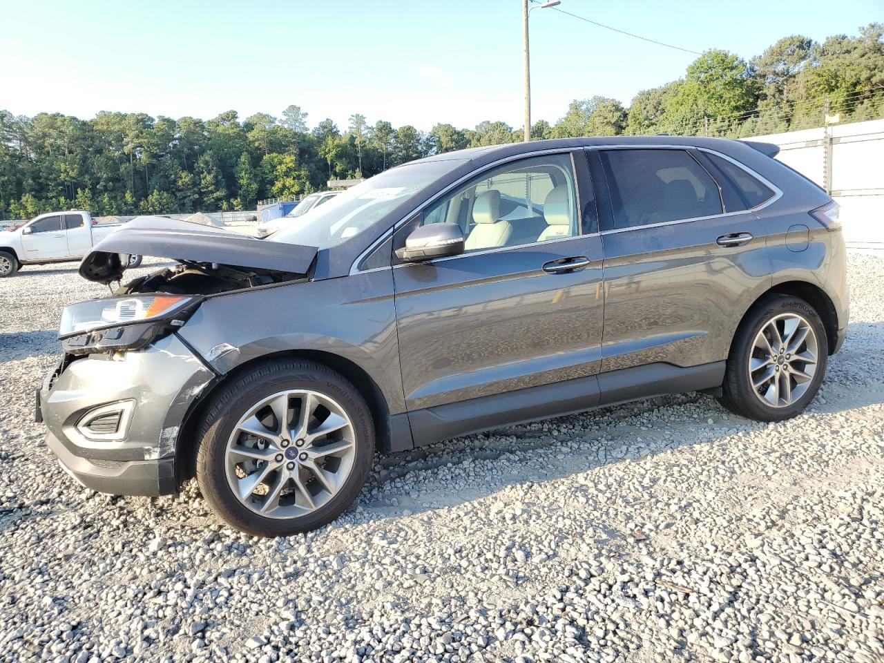 2015 Ford Edge Titanium VIN: 2FMTK4K83FBB02543 Lot: 69096304