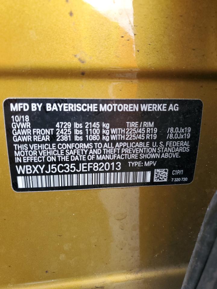 WBXYJ5C35JEF82013 2018 BMW X2 xDrive28I