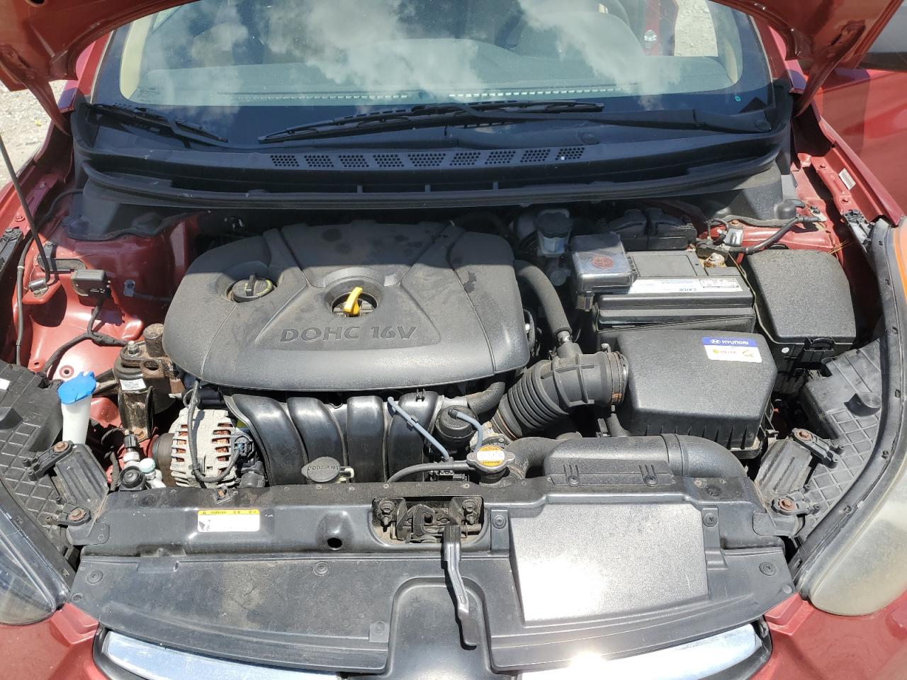 2011 Hyundai Elantra Gls VIN: KMHDH4AEXBU116096 Lot: 67126964