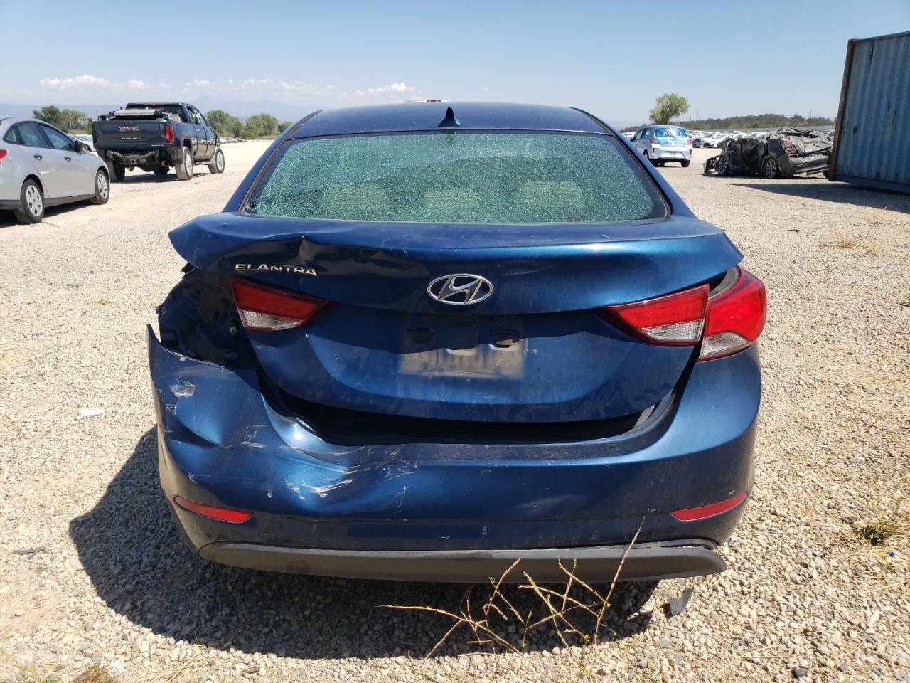 KMHDH4AE9EU036762 2014 Hyundai Elantra Se