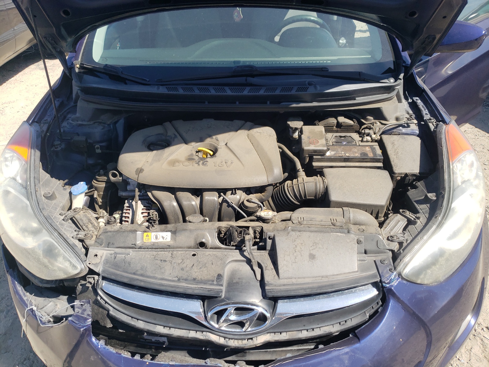 5NPDH4AE5DH268420 2013 Hyundai Elantra Gls