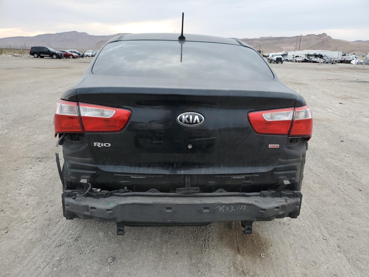 2013 Kia Rio Lx VIN: KNADM4A33D6319575 Lot: 65749564