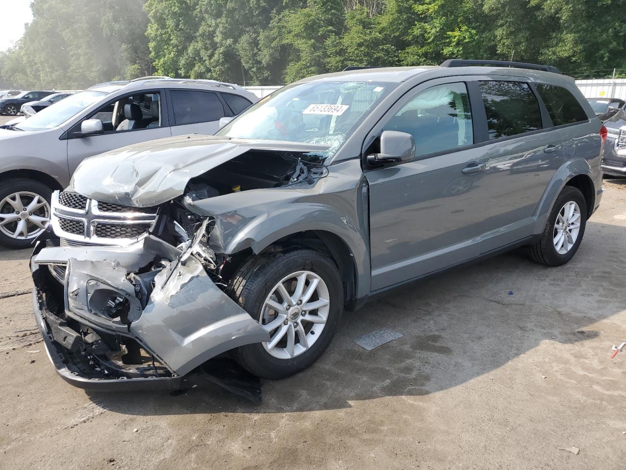 2019 Dodge Journey Se VIN: 3C4PDCBB6KT845072 Lot: 65133694