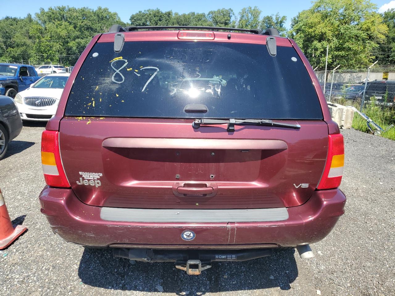 2001 Jeep Grand Cherokee Limited VIN: 1J4GW58N41C626512 Lot: 66723104