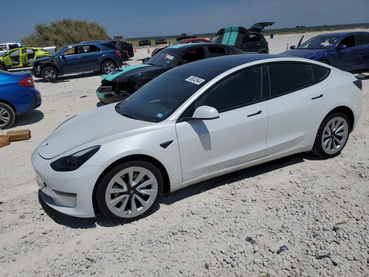 5YJ3E1EB1NF313212 2022 TESLA MODEL 3 - Image 1