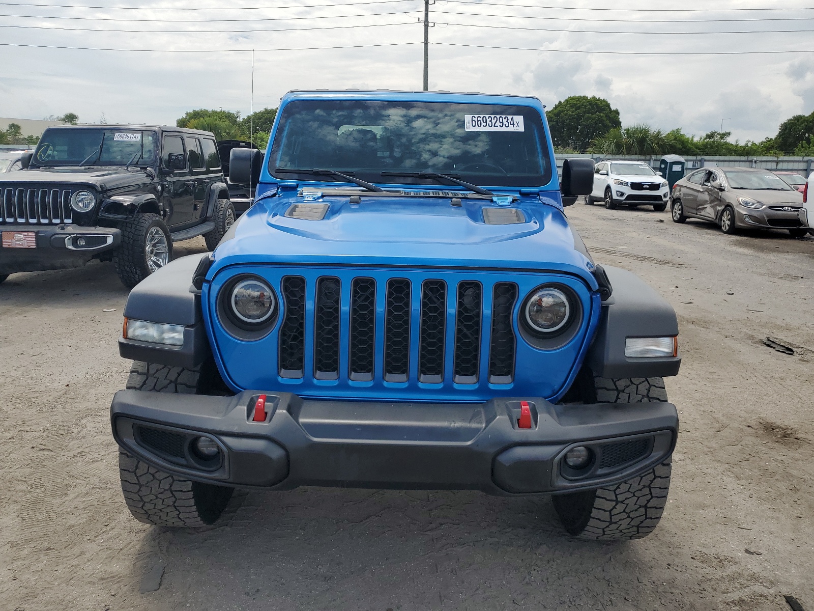 2022 Jeep Gladiator Rubicon vin: 1C6JJTBG1NL135515