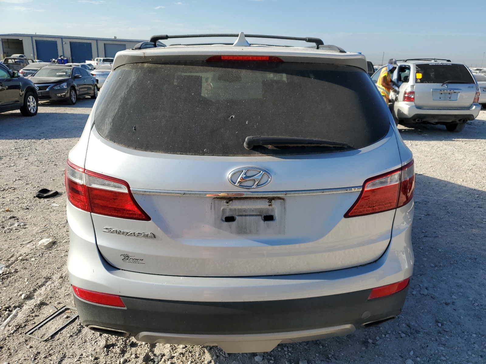 KM8SM4HF7FU098504 2015 Hyundai Santa Fe Gls