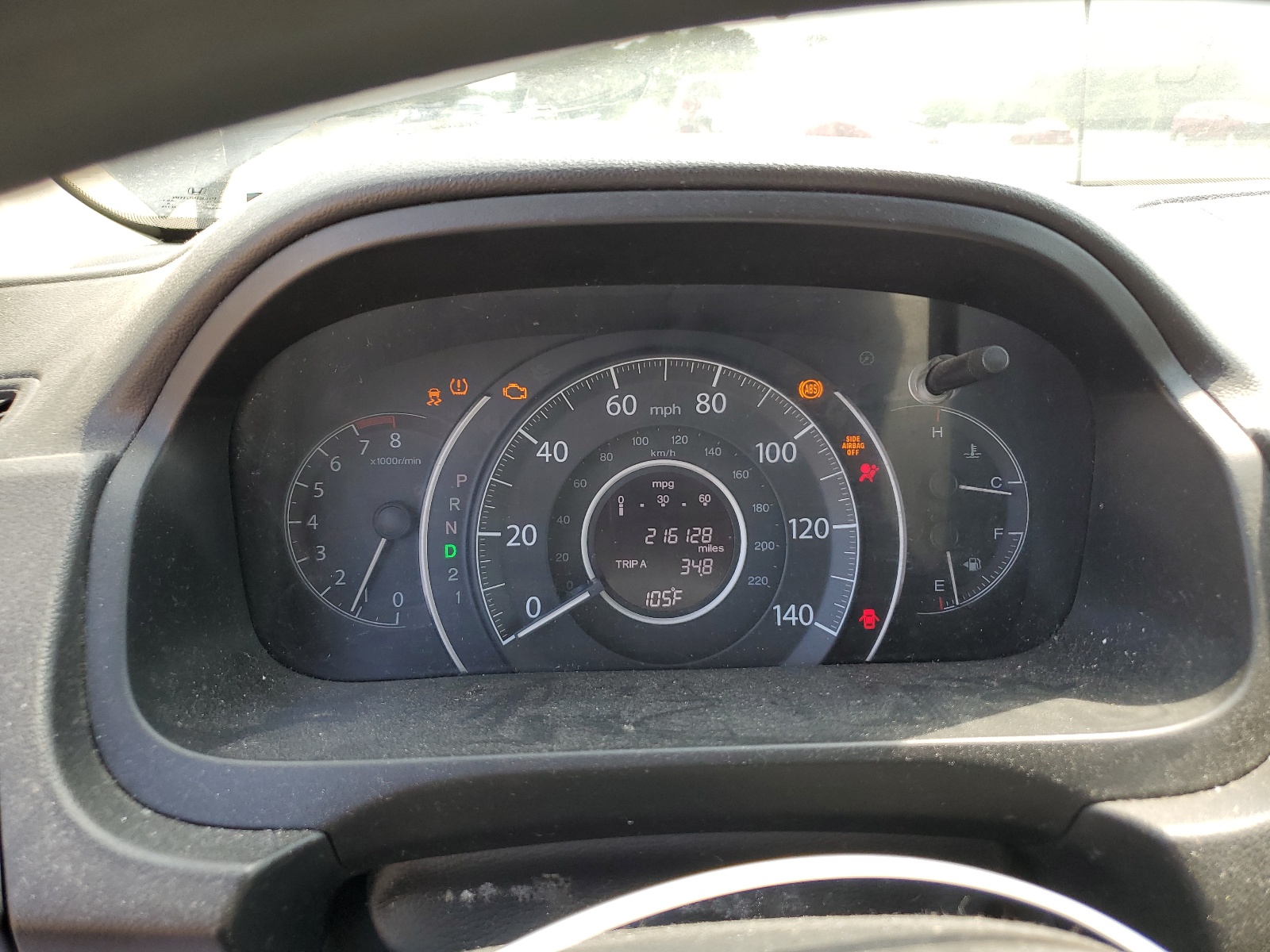 5J6RM3H58CL019700 2012 Honda Cr-V Ex