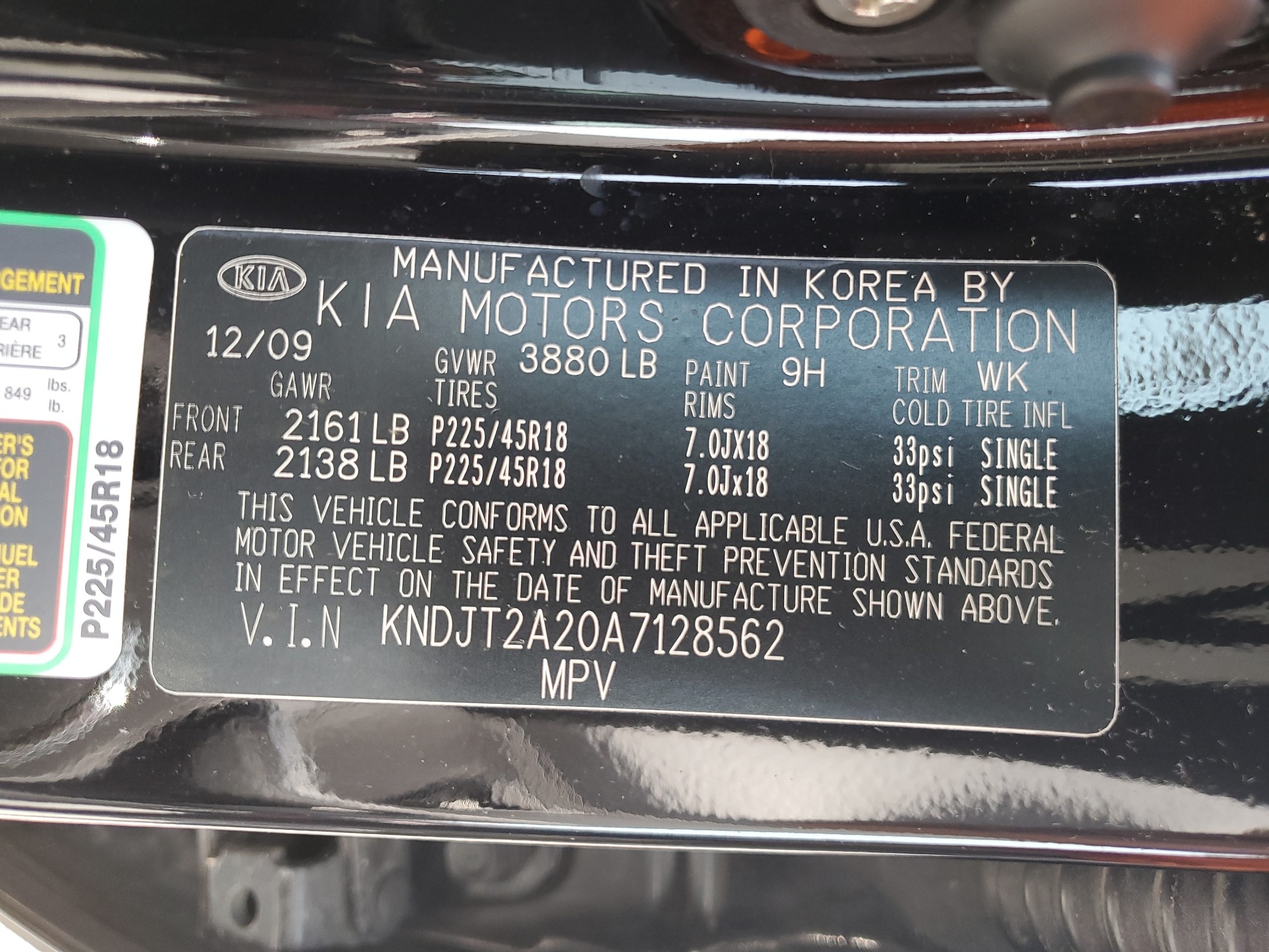 KNDJT2A20A7128562 2010 Kia Soul +