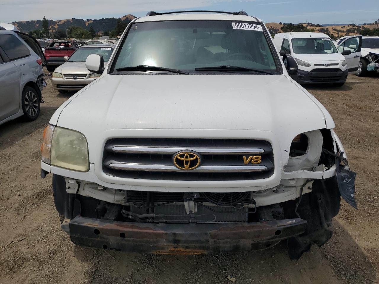 2002 Toyota Sequoia Limited VIN: 5TDBT48A52S115004 Lot: 66011894