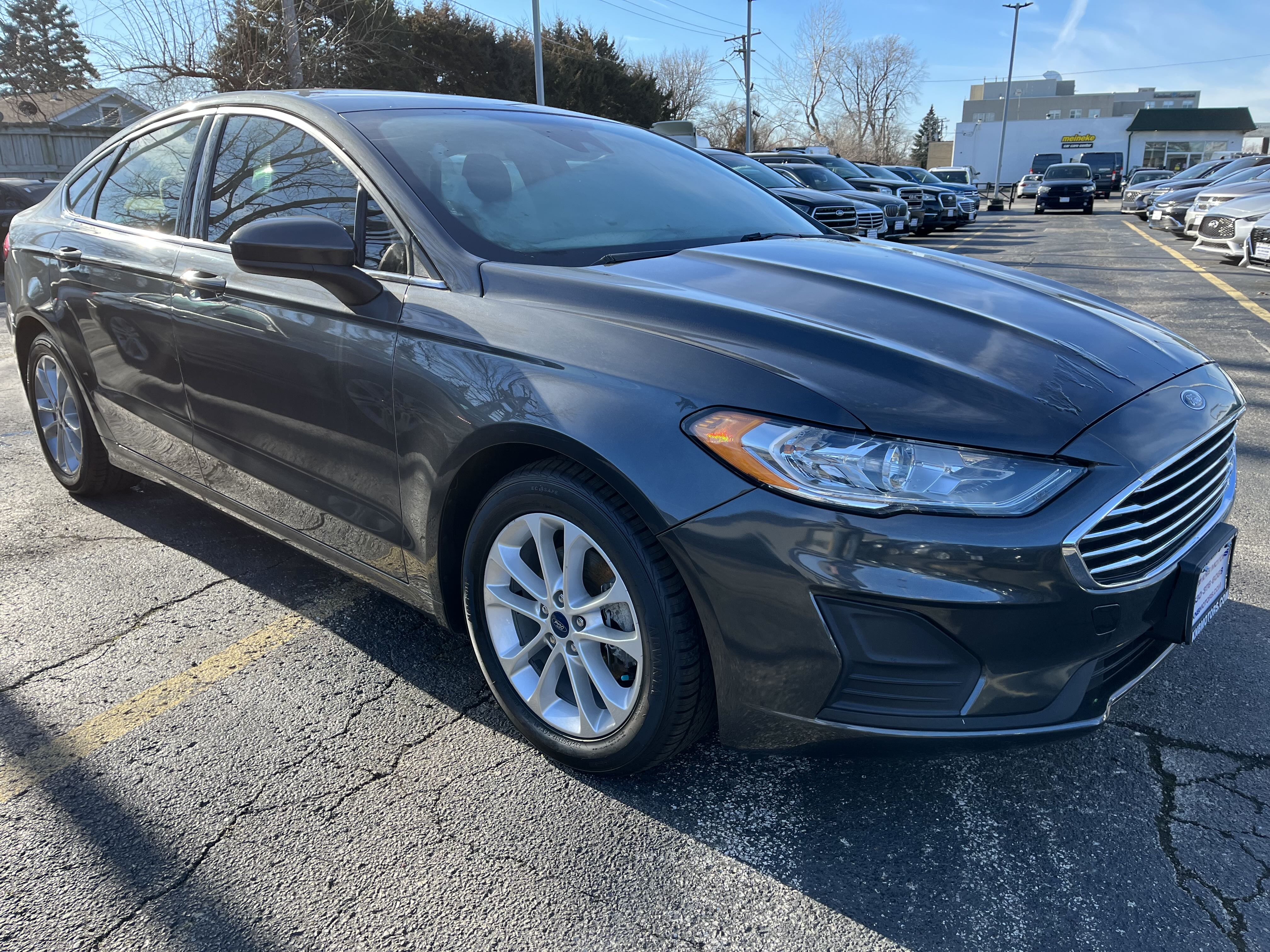 2019 Ford Fusion Se vin: 3FA6P0HD4KR128988