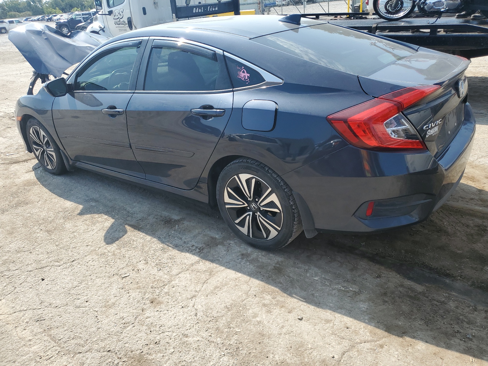 JHMFC1F76JX001821 2018 Honda Civic Exl