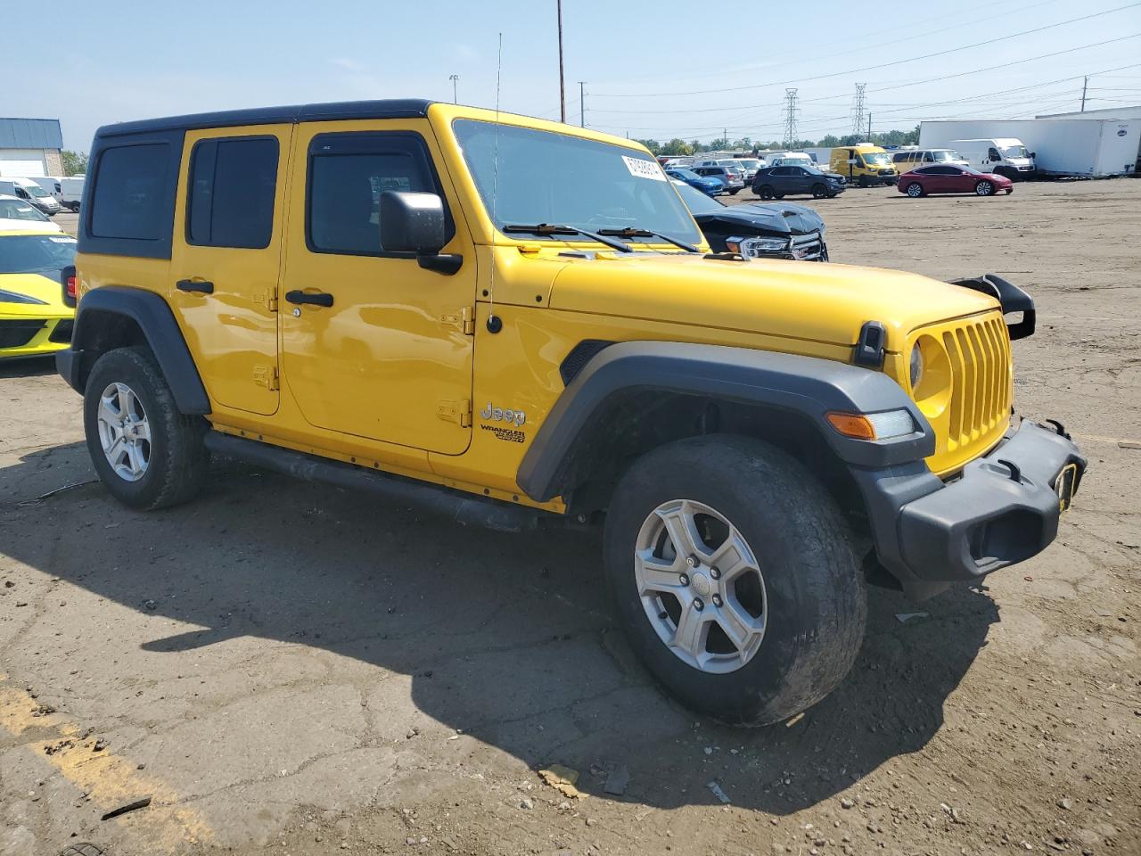 VIN 1C4HJXDG1LW265611 2020 JEEP WRANGLER no.4