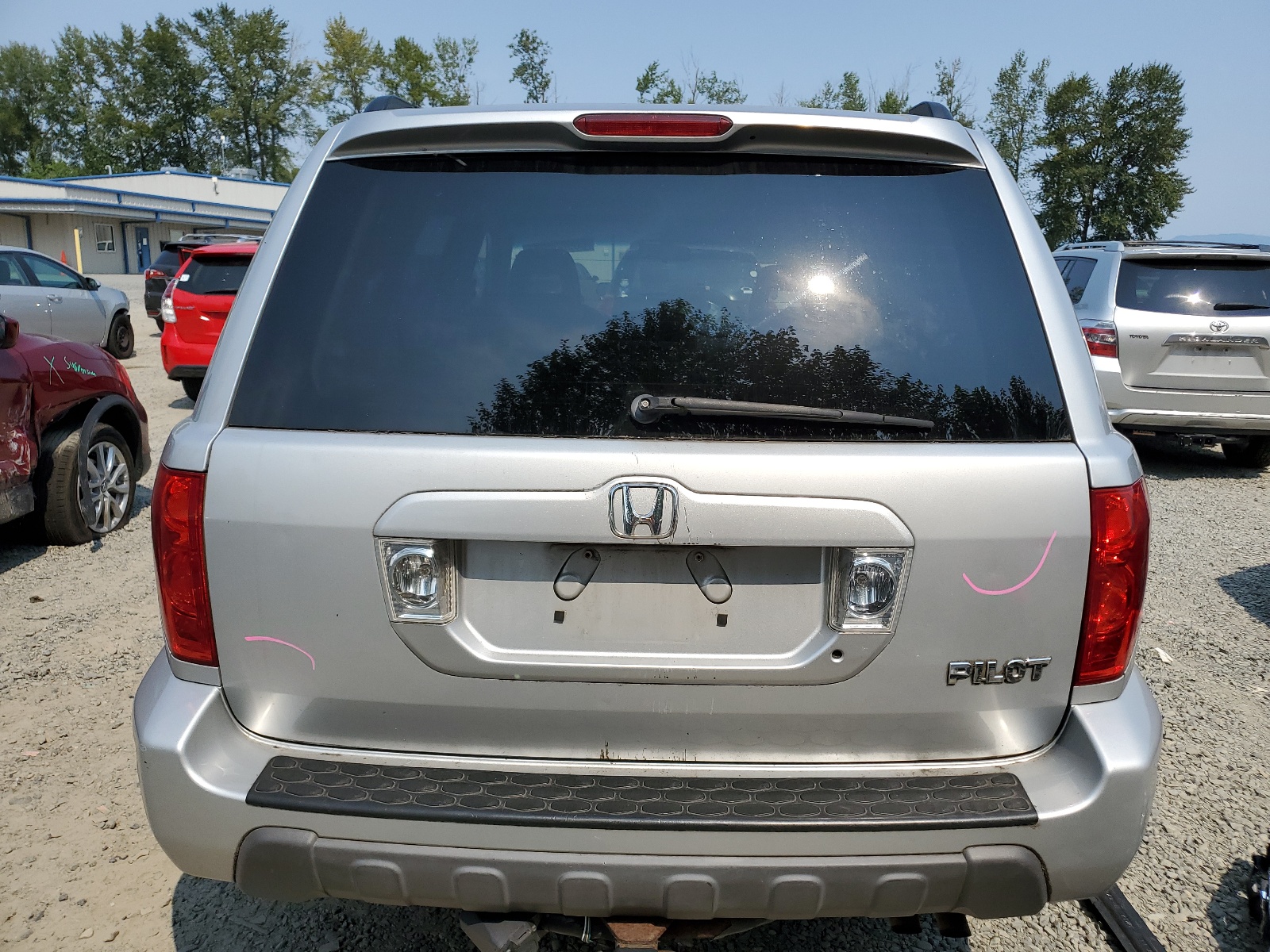 2HKYF18474H543286 2004 Honda Pilot Ex