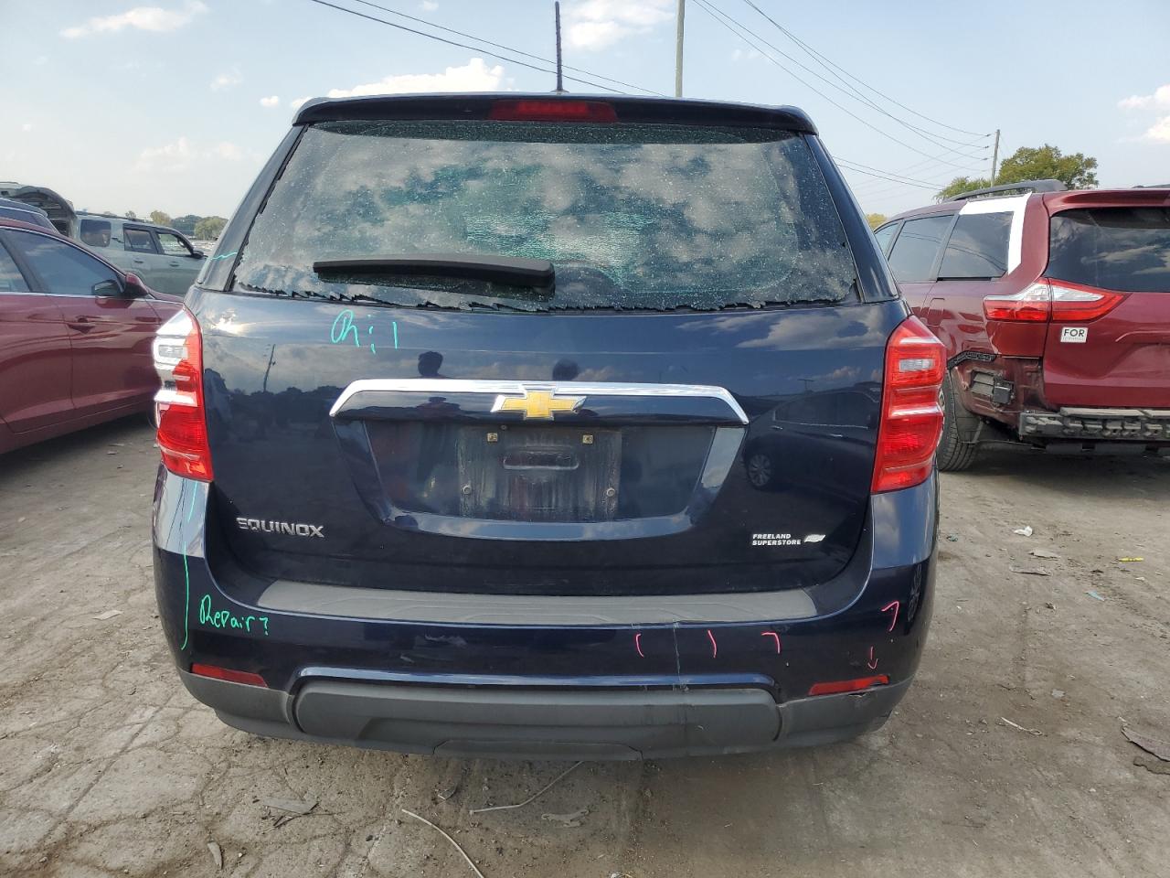 2GNALBEK8H6100634 2017 Chevrolet Equinox Ls