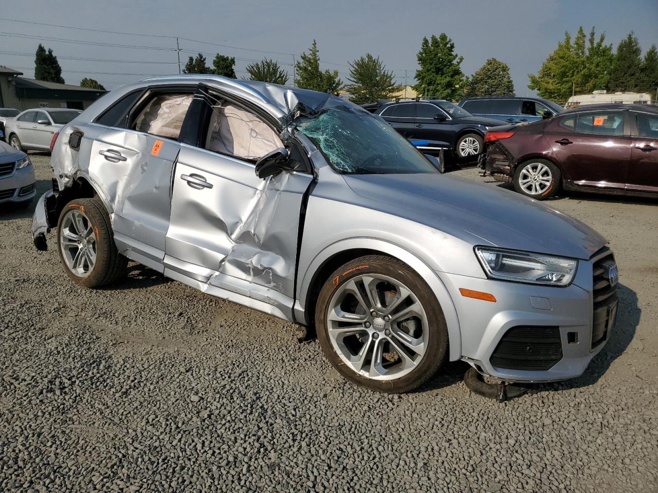 2017 Audi Q3 Premium Plus VIN: WA1HCCFS2HR009823 Lot: 65688514