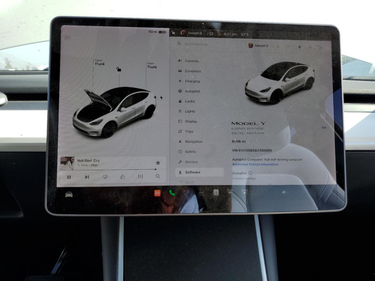 5YJYGDEE9LF056289 2020 Tesla Model Y