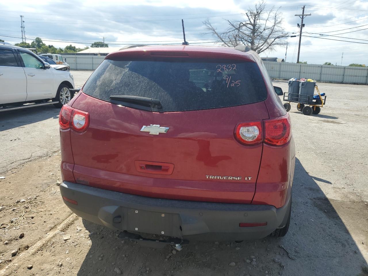 2012 Chevrolet Traverse Lt VIN: 1GNKRGED6CJ142832 Lot: 67241174