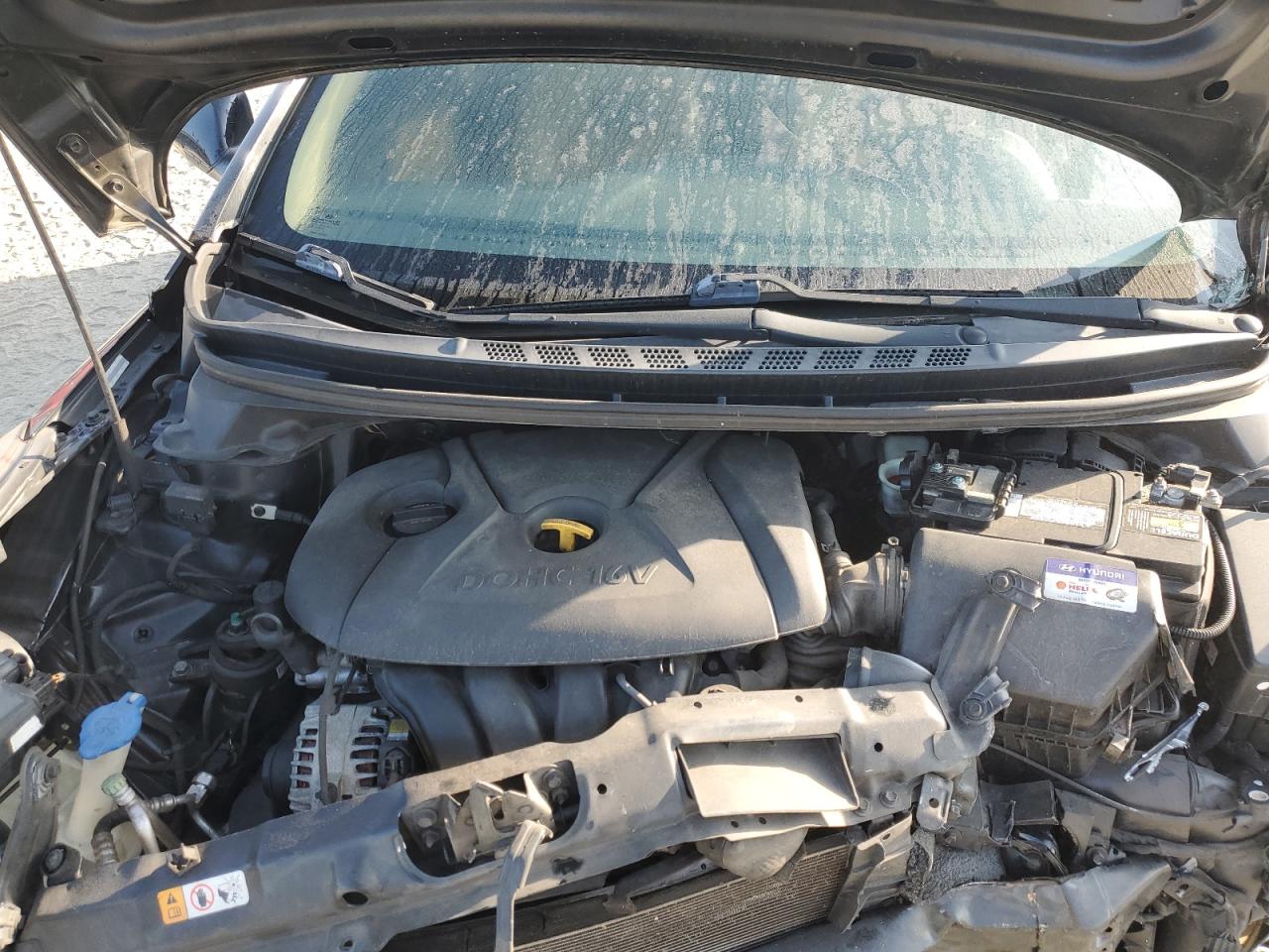 KMHDH4AE0DU549252 2013 Hyundai Elantra Gls