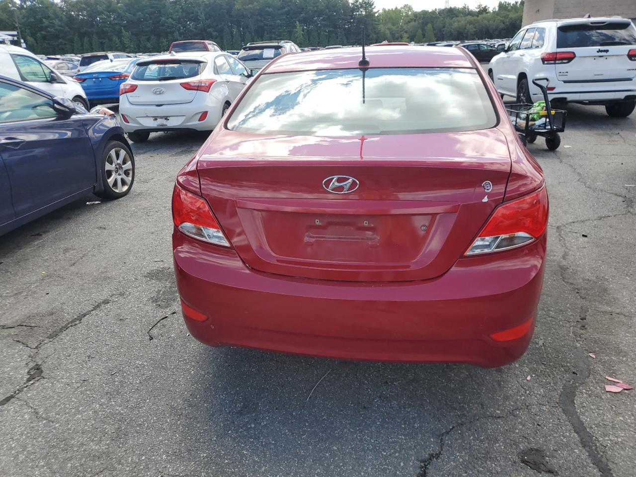 2016 Hyundai Accent Se VIN: KMHCT4AE2GU158635 Lot: 81346024