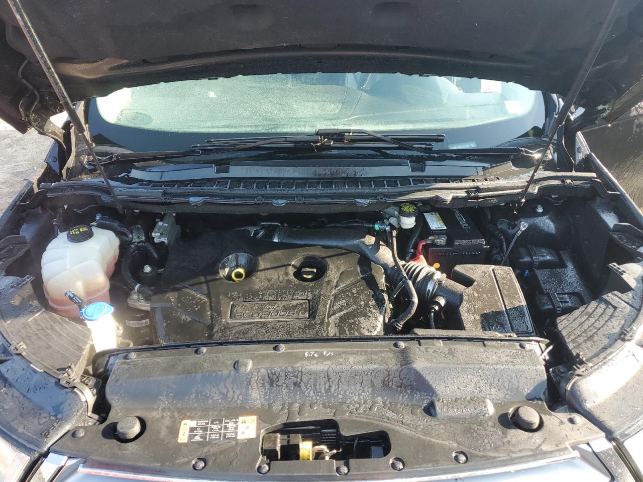 2017 Ford Edge Titanium VIN: 2FMPK3K9XHBB28399 Lot: 67185194