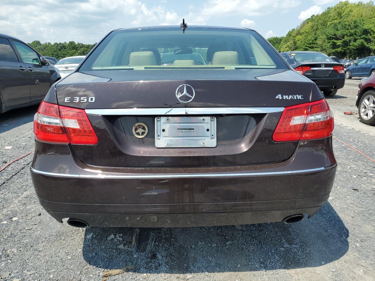 2010 Mercedes-Benz E 350 4Matic VIN: WDDHF8HB6AA125835 Lot: 62503754