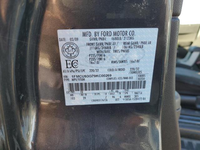 2009 FORD ESCAPE XLT
