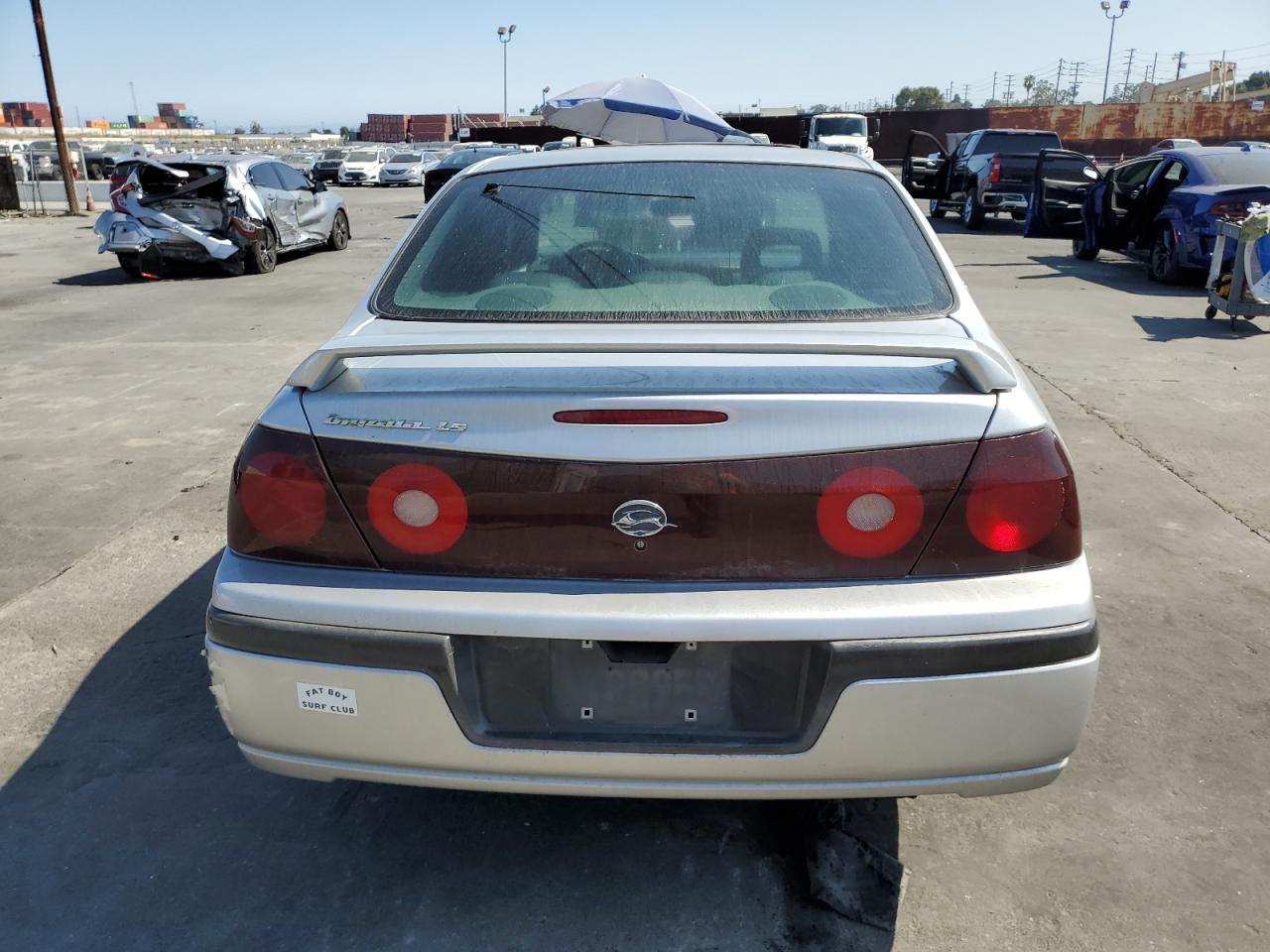 2001 Chevrolet Impala Ls VIN: 2G1WH55K019145825 Lot: 66619414