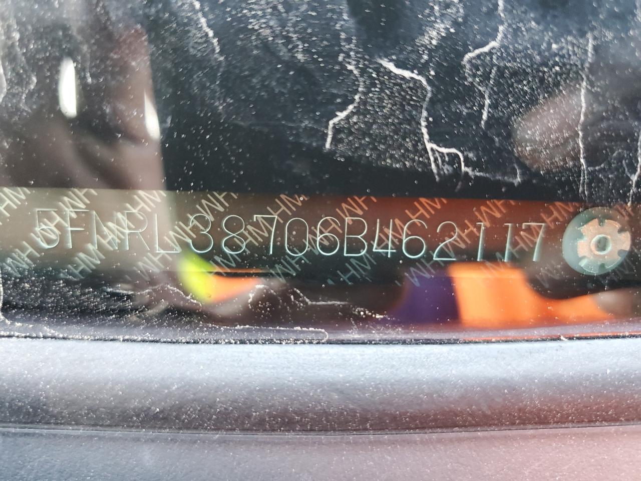 2006 Honda Odyssey Exl VIN: 5FNRL38706B462117 Lot: 68117284